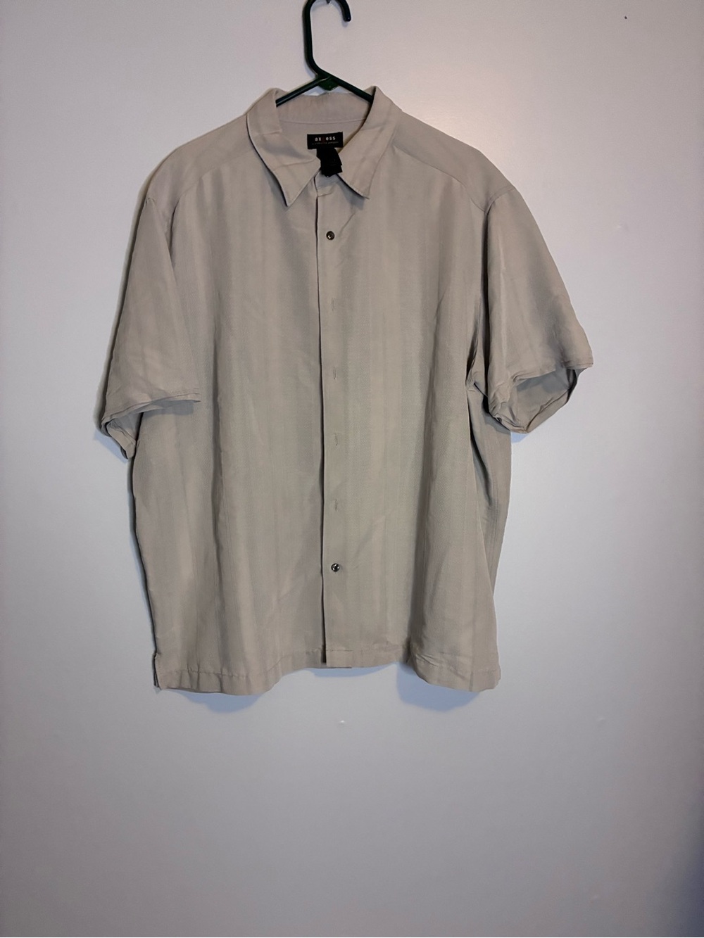 Axcess Short-Sleeve Shirt Jacket - Light Beige